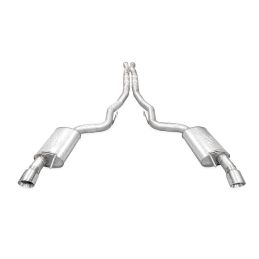 Stainless Works 2024 Mustang GT Catback Dual Tips Redline Sound X-Pipe Performance Connect Exhaust Stainless Works Catback