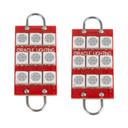Oracle 44MM 6 LED 3 Chip - Loop Festoon Bulbs (Pair) - Red ORACLE Lighting Bulbs
