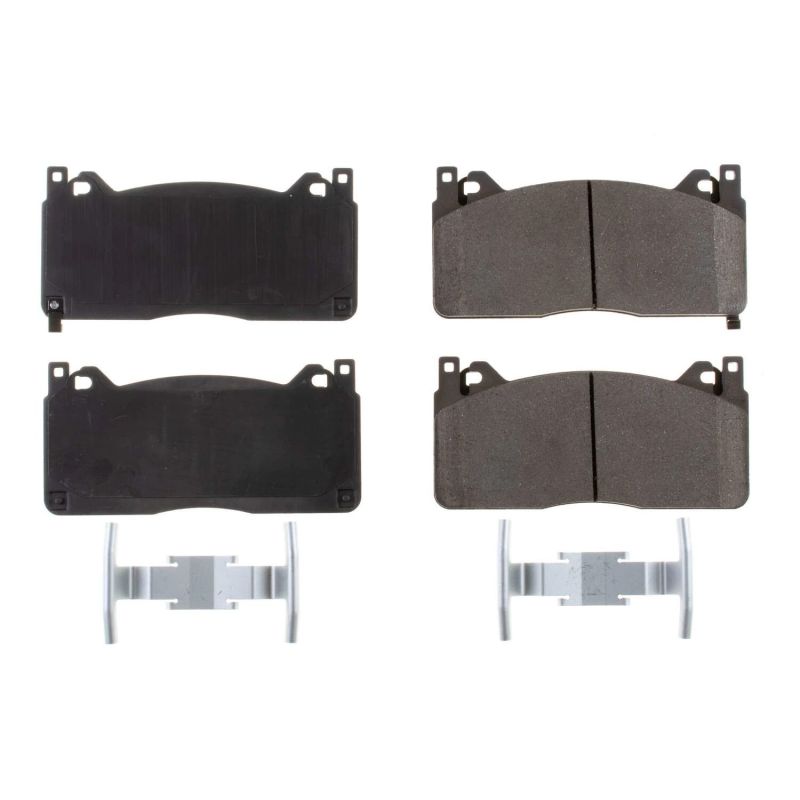 Power Stop 16-19 Ford Mustang Front Z17 Evolution Ceramic Brake Pads w/Hardware PowerStop Brake Pads - OE