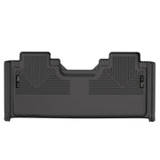 Husky Liners 15-23 Ford F-150 SuperCab WeatherBeater Black 2nd Seat Floor Liner Husky Liners Floor Mats - Rubber