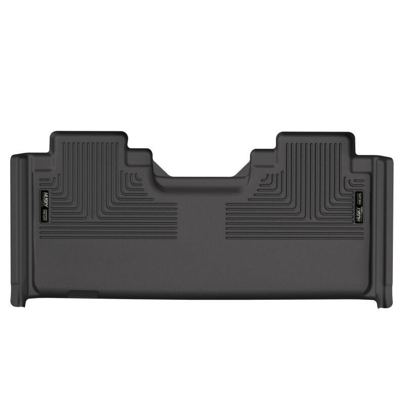 Husky Liners 15-23 Ford F-150 SuperCab WeatherBeater Black 2nd Seat Floor Liner Husky Liners Floor Mats - Rubber