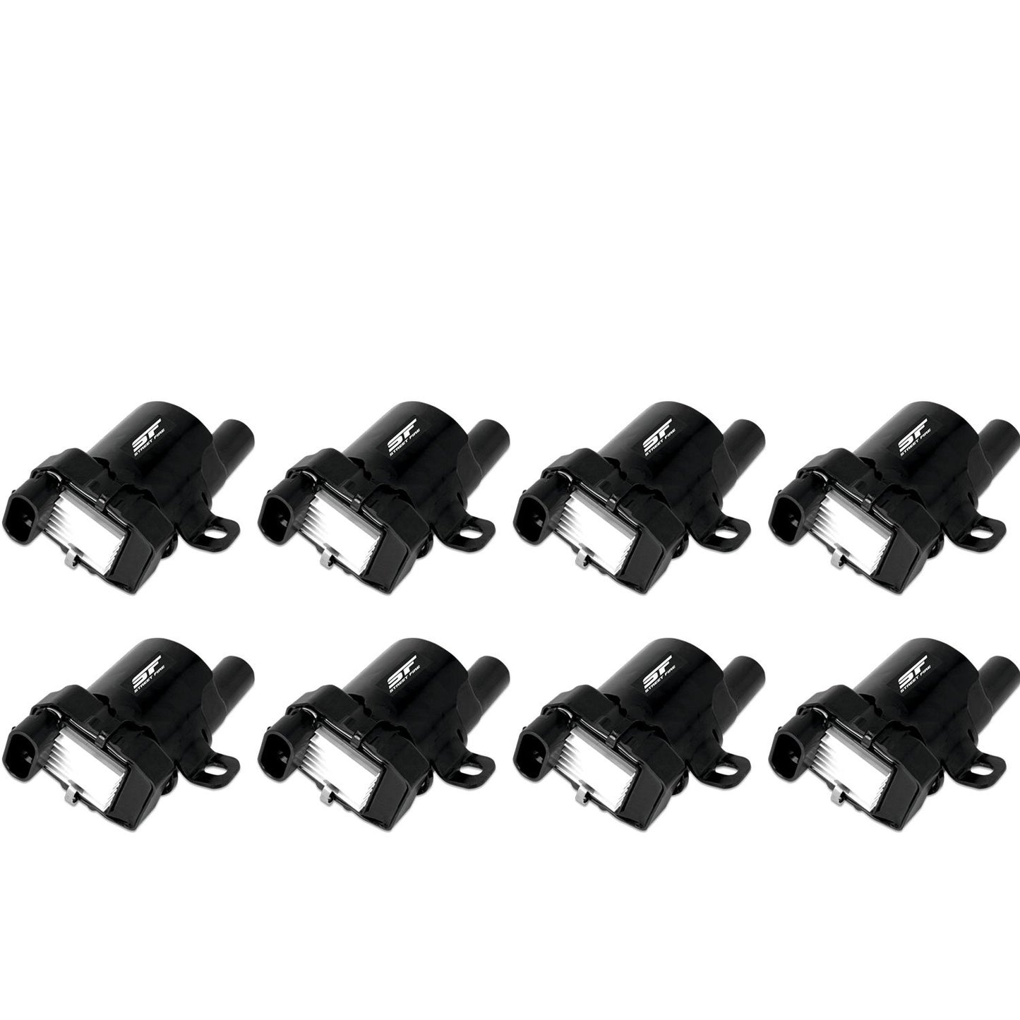 Street Fire Ignition Coils 1999-2007 GM L-Series Truck engines, Black, 8-Pack