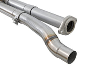 aFe MACHForce XP 3in 409-SS Exhaust Cat-Back 2017 Ford F-150 Raptor V6-3.5L (tt) w/ Black Tip aFe Catback