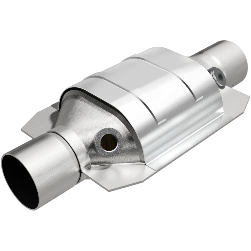 MagnaFlow Universal Catalytic Converter 2.5 Dual O2 Boss FED Magnaflow Catalytic Converter Universal