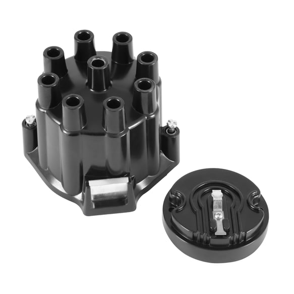 ACCEL Distributor Cap & Rotor Kit - Socket Style - Black 8124ACC ACCEL Autoparts