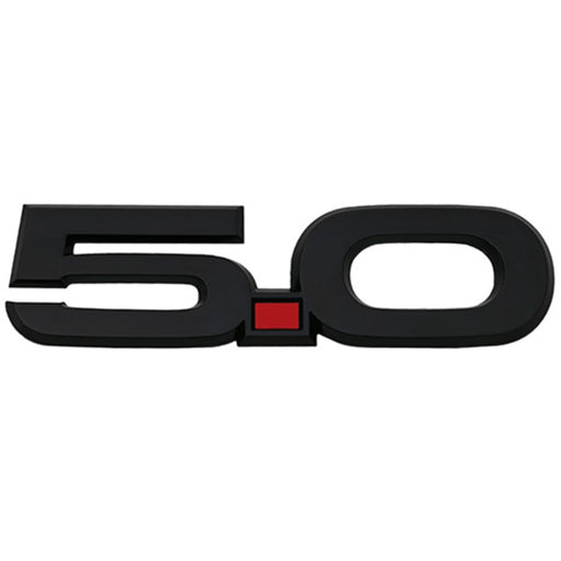 Ford Racing 15-17 Ford Mustang 5.0L Fender Emblem Black Ford Racing Other Body Components