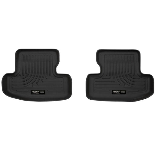Husky Liners 15-22 Ford Mustang X-act Contour Series 2nd Seat Floor Liner - Black Husky Liners Floor Mats - Rubber