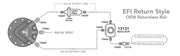 Aeromotive Phantom 200 Fuel System - Return Style w/3/8in Quick Connect Aeromotive Fuel Systems