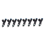 Edelbrock Fuel Injectors 50 Lb/Hr Long 60mm Uscar High Impedance Set of 8 Edelbrock Fuel Injectors - Single