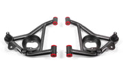BMR 82-92 Chevy Camaro / 82-92 Firebird Non-Adj. Lower A-Arms (Polyurethane) - Black Hammertone BMR Suspension Control Arms