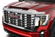 Husky Liners 15-20 Ford F-150 (Excl. Raptor) Aeroskin Hood Protector - Chrome Husky Liners Hood Deflectors