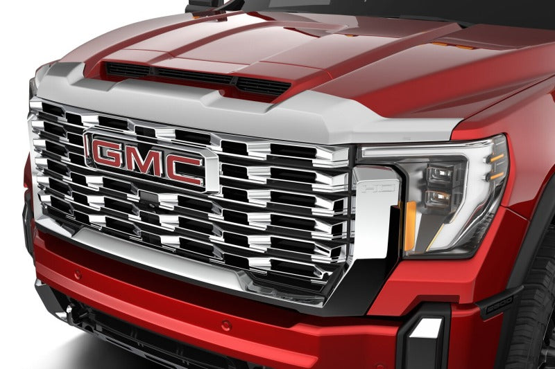 Husky Liners 15-20 Ford F-150 (Excl. Raptor) Aeroskin Hood Protector - Chrome Husky Liners Hood Deflectors