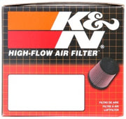 K&N Universal Chrome Filter 2.125 in Flange ID / 3in Base OD / 2in Top OD / 2.75in Height K&N Engineering Air Filters - Universal Fit