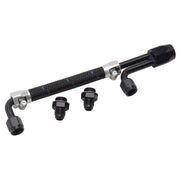 Edelbrock Dual Quad Fuel Line Kit In Clr/Blk Finish Edelbrock Fuel Lines
