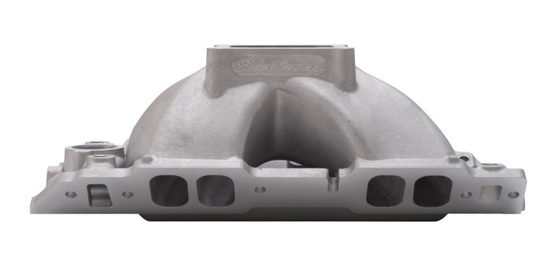 Edelbrock Manifold BBC Short Deck Super Victor 565 Conventional Rect Port Heads Edelbrock Intake Manifolds