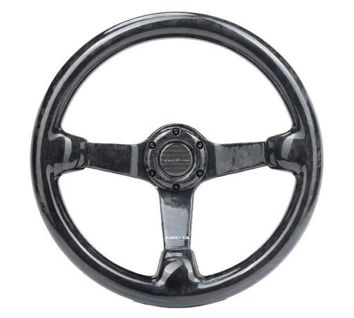NRG Forged Carbon Fiber Steering Wheel (350mm / 3in. Deep) NRG Steering Wheels