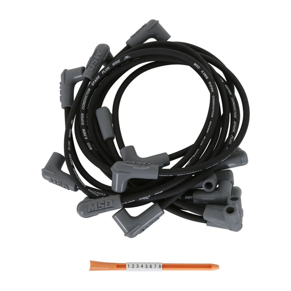 Black Super Conductor SB Chevy Truck, '85-on 31413 MSD Autoparts