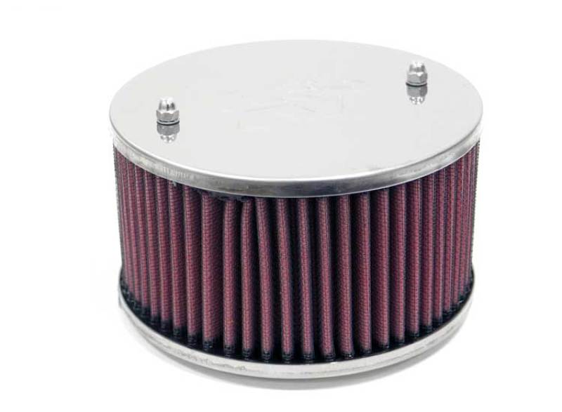K&N Universal Custom Air Filter - Round 1.625in Flange / 1.625in ID / 2.75in Overall Height K&N Engineering Air Filters - Direct Fit