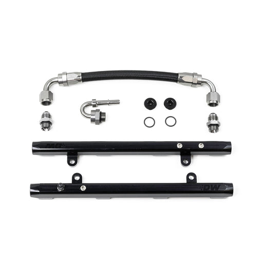 DeatschWerks 11-17 Ford Mustang / F-150 Coyote 5.0 V8 Fuel Rails w/ Crossover DeatschWerks Fuel Rails