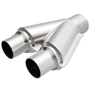 MagnaFlow Smooth Trans Y- 2.5/3 X 10 Al Magnaflow Catalytic Converter Universal