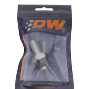 DeatschWerks 10AN ORB Male to 1/2in Male Barb Fitting - Anodized DW Titanium DeatschWerks Fittings