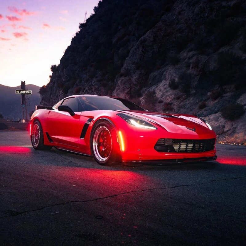 Oracle Chevrolet Corvette C7 Concept Sidemarker Set - Tinted - No Paint ORACLE Lighting Light Strip LED