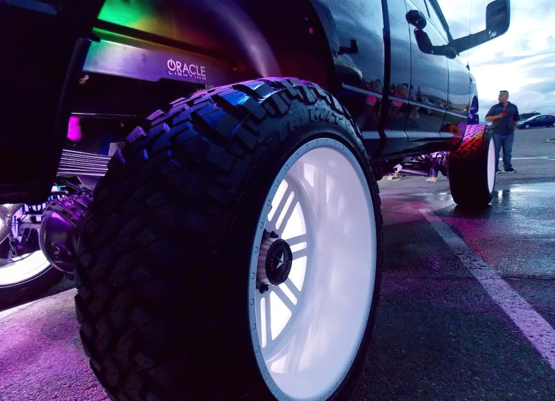 Oracle Bluetooth + RF Underbody Rock Light Kit - 8 PCS - ColorSHIFT ORACLE Lighting Light Bars & Cubes