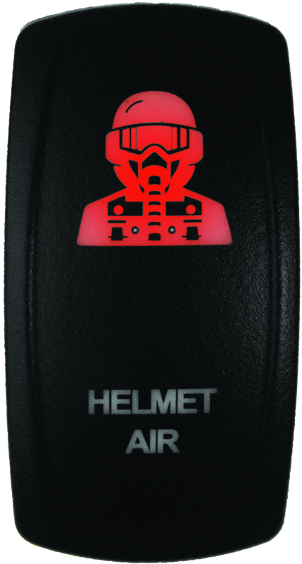 DragonFire Racing Lighted Switch Hel Air On/Off Red DragonFire Racing Relays