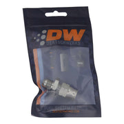 DeatschWerks 6AN Male Flare to 3/8in Hardline Compression Adapter - Includes 1 Olive Insert DeatschWerks Fittings