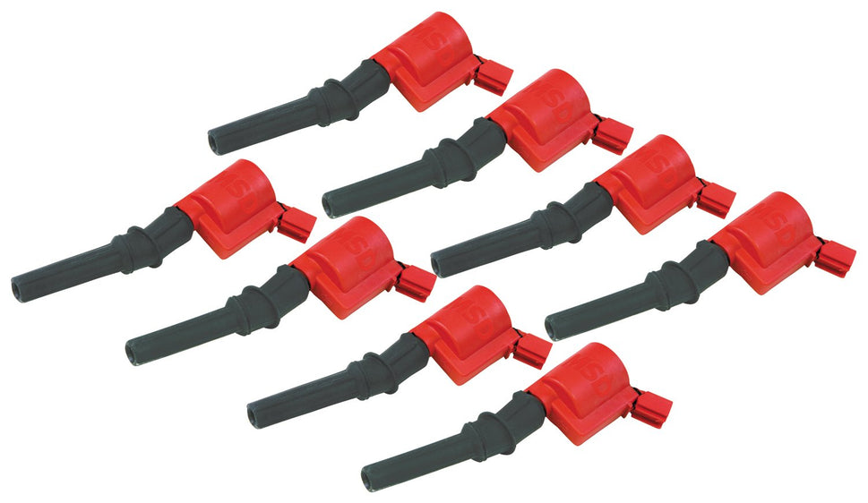 MSD Ignition Coil - Blaster - Ford 2-Valve V8 - Red - 8-pack