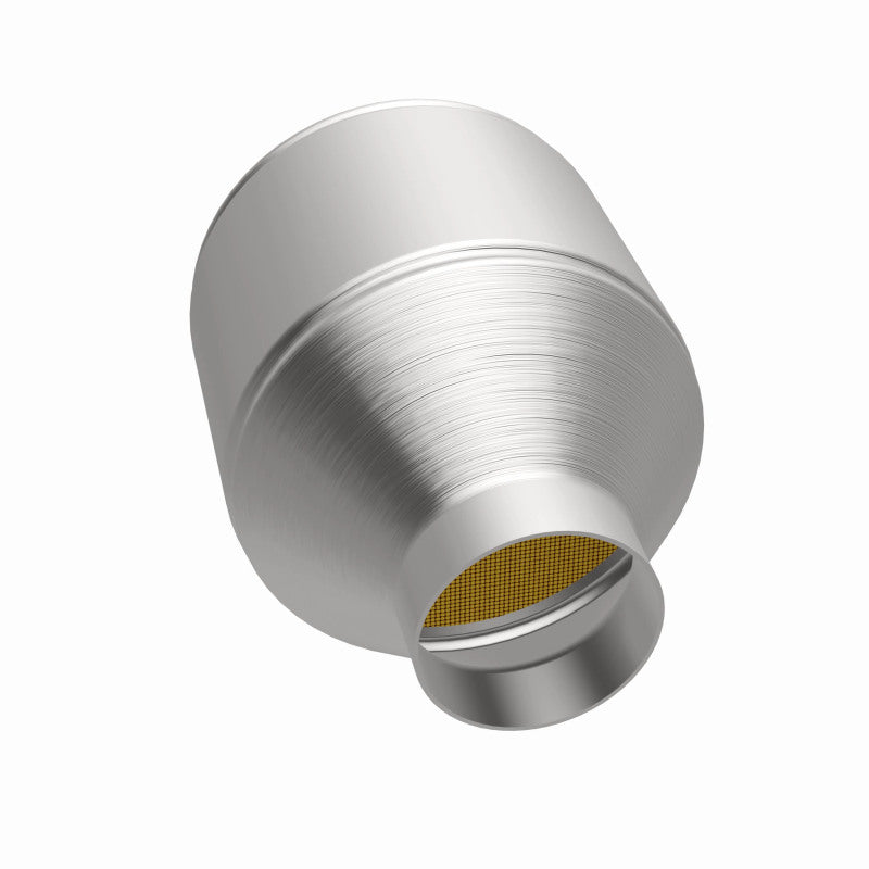 MagnaFlow Conv Univ 2.25in Inlet/Outlet Center/Center Round 3in Body L x 5in W x 8.75in Overall L