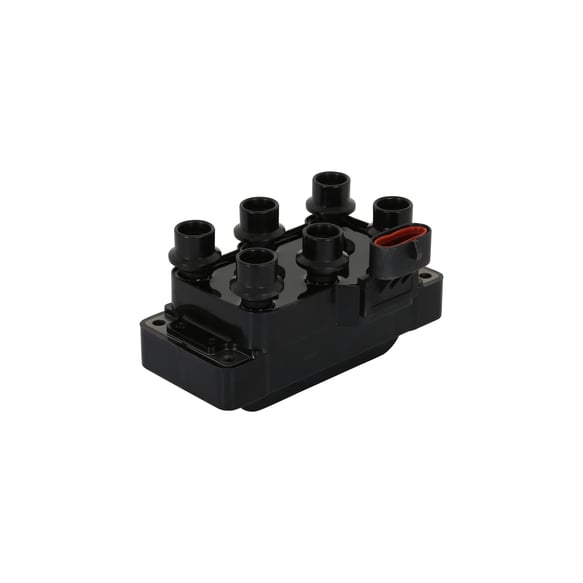 Street Fire Ignition Coil Pack, 1994-2000 Ford 6-Tower DIS Style, Black, Single 5528 MSD Autoparts