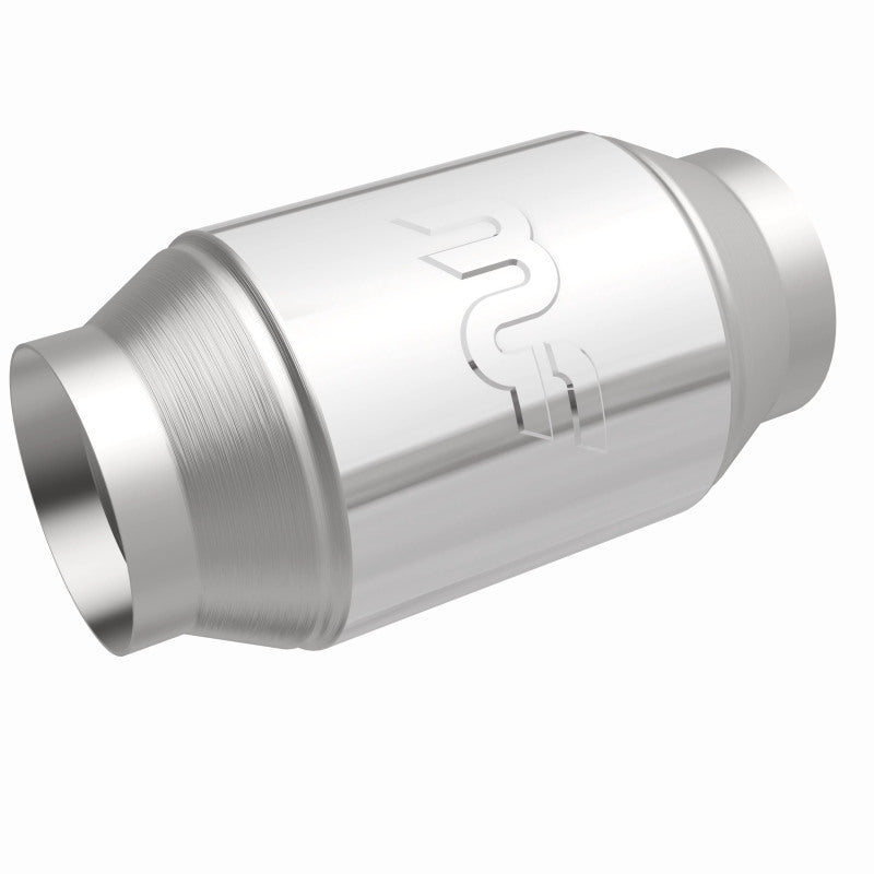 MagnaFlow Premium High Flow Metallic Converter 5in OD - 3.5in In / 3.5in Out Magnaflow Catalytic Converter Universal