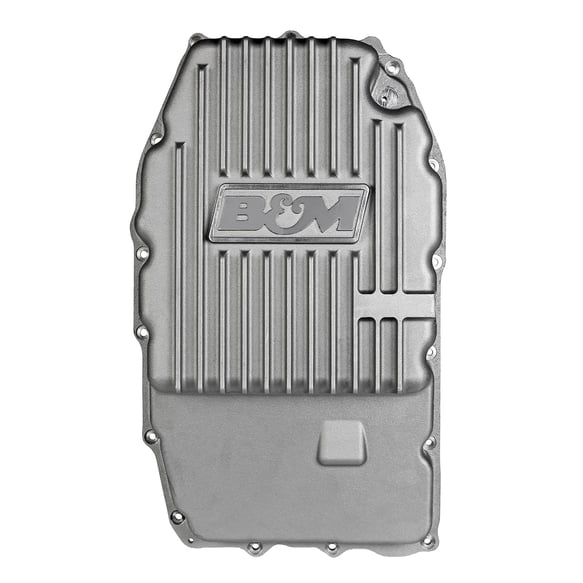 B&M Hi-Tek Deep Transmission Pan - Aluminum 70396 B&M Autoparts