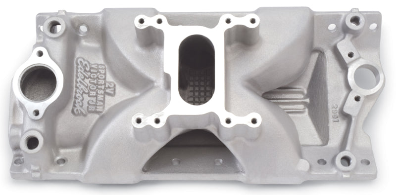 Edelbrock Victor Jr 2Bbl Manifold Edelbrock Intake Manifolds