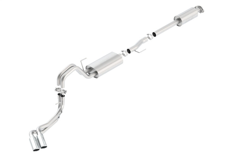 Borla 15-16 Ford F-150 3.5L EcoBoost Ext. Cab Std. Bed Catback Exhaust Touring Truck Side Exit Borla Catback