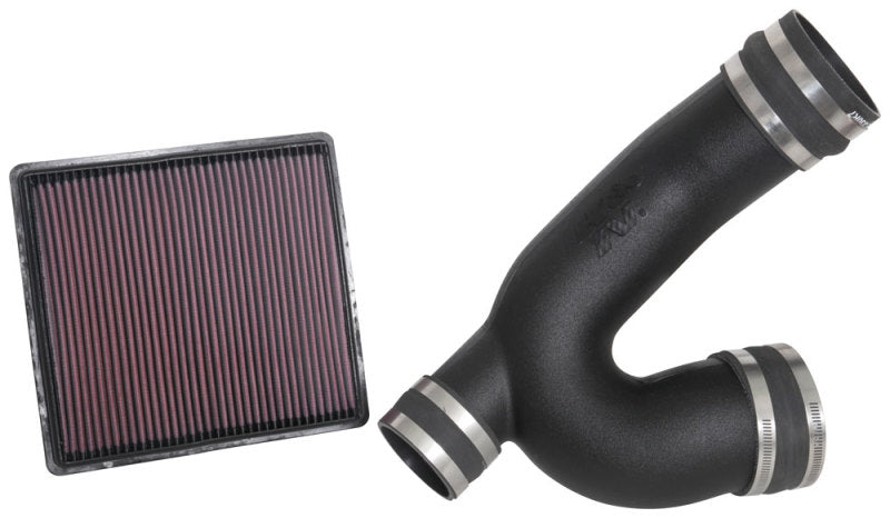 K&N 18-19 Ford F-150 EcoBoost V6-3.5L F/I Performance Air Intake System K&N Engineering Cold Air Intakes