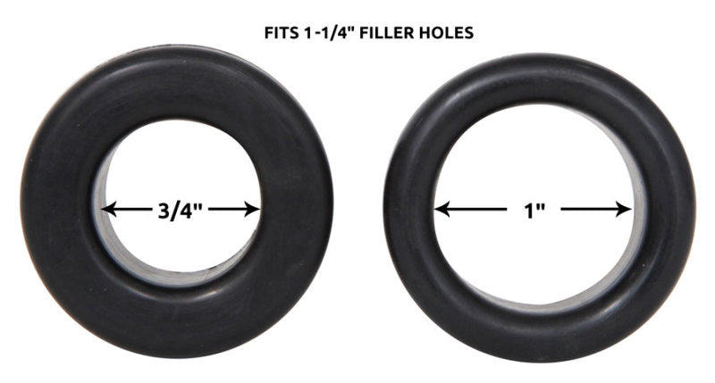 Spectre Valve Cover Grommets (For Covers w/1-1/4in. Filler-Breather Holes) OEM Replacement Spectre Hardware Kits - Other