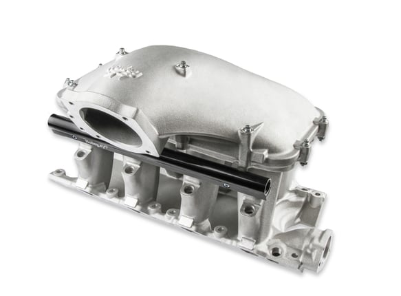 8.2" SBF Ford Hi-Ram EFI Manifold with Side Mount Top 300-308 HOLLEY EFI Autoparts