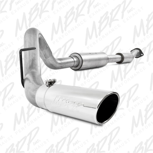 MBRP 11-13 Ford F150 SVT Raptor 6.2L EC-SB/CC-SB 3.5in Cat Back Single Exit Alum Exhaust System MBRP Catback