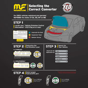 MagnaFlow Direct Fit Catalytic Converter 97-98 Expedition-Navigator Magnaflow Catalytic Converter Direct Fit