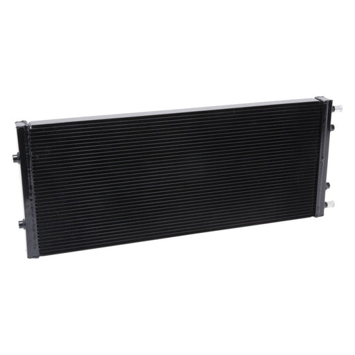 Edelbrock Heat Exchanger Dual Pass Single Row 55 000 Btu/Hr 34In W X 14In H X 2 25In D Black Edelbrock Intercoolers