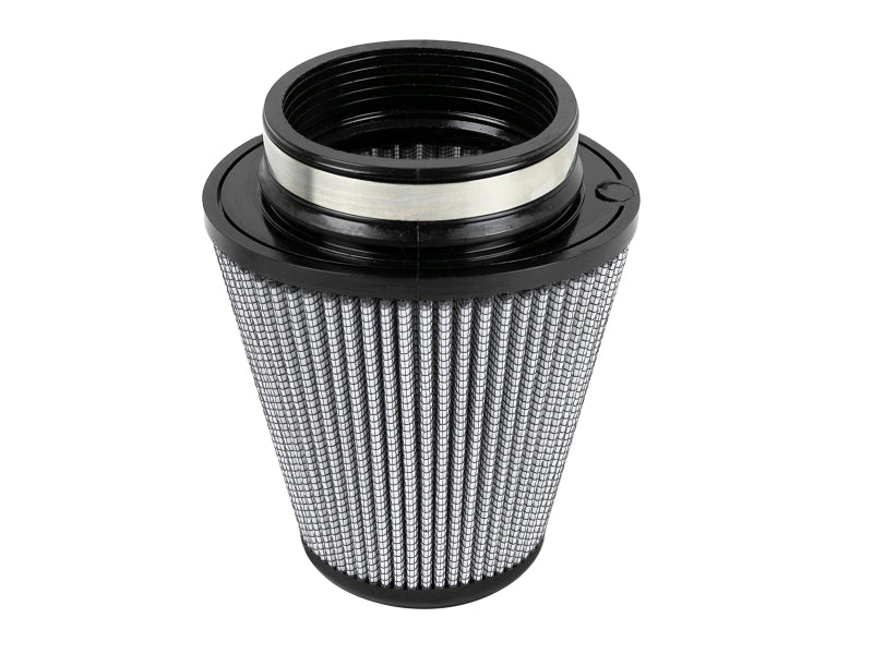 aFe Magnum FORCE Intake Rplcmnt Air Filter 3-1/2 IN F x (5-3/4x5) IN B x 3-1/2 IN T x 6 IN H aFe Air Filters - Universal Fit