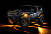 Oracle Underbody RGB+W Wheel Well Rock Light Kit - 8 PCS - ColorSHIFT ORACLE Lighting Light Bars & Cubes