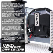 Yukon Gear Hardcore Diff Cover for 8.8in Ford Yukon Gear & Axle Diff Covers