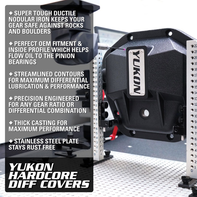 Yukon Gear Hardcore Diff Cover for 8.8in Ford Yukon Gear & Axle Diff Covers