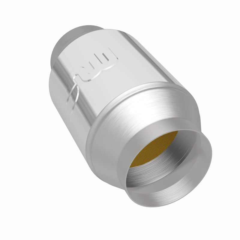 MagnaFlow Premium High Flow Metallic Converter 5in OD - 3.5in In / 3.5in Out Magnaflow Catalytic Converter Universal