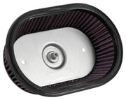 K&N Universal Custom Air Filter - Oval Shape 9.313in OD / 2.375 Height K&N Engineering Air Filters - Direct Fit