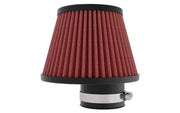 K&N Universal Clamp-on Air Filter 2in Flange ID 5-3/16in Base 3-1/2in Top 3-11/16in Height w/ Vent K&N Engineering Air Filters - Universal Fit