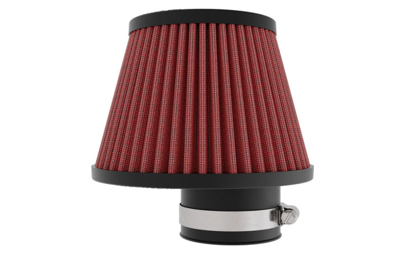 K&N Universal Clamp-on Air Filter 2in Flange ID 5-3/16in Base 3-1/2in Top 3-11/16in Height w/ Vent K&N Engineering Air Filters - Universal Fit